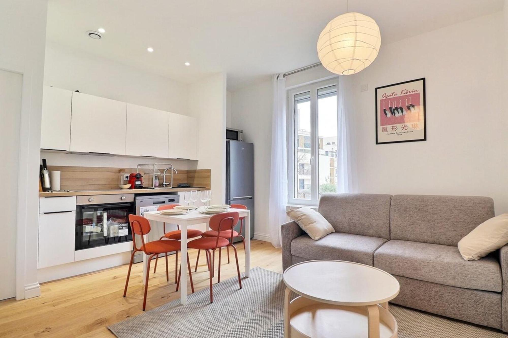 L'Origami - Lovely Newly Renovated Apartment With Garage - Villeurbanne Eksteriør billede